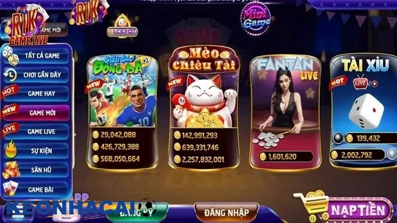 Những thế mạnh của thương hiệu RIKVIP giúp thu hút người chơi