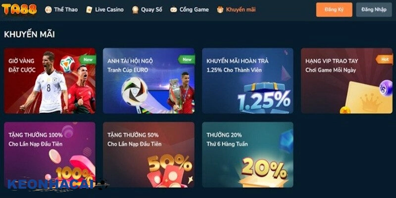 Tổng hợp về sản phẩm cá cược bóng đá tại TA88