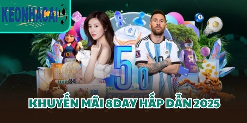 Chương trình khuyến mãi hấp dẫn nhất 8Day